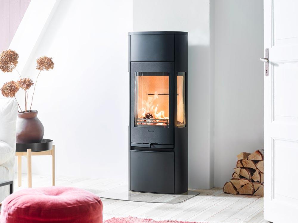 896 style int black contura wood stove